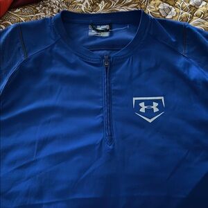 Under Armour Blue Quarter-Zip Pullover